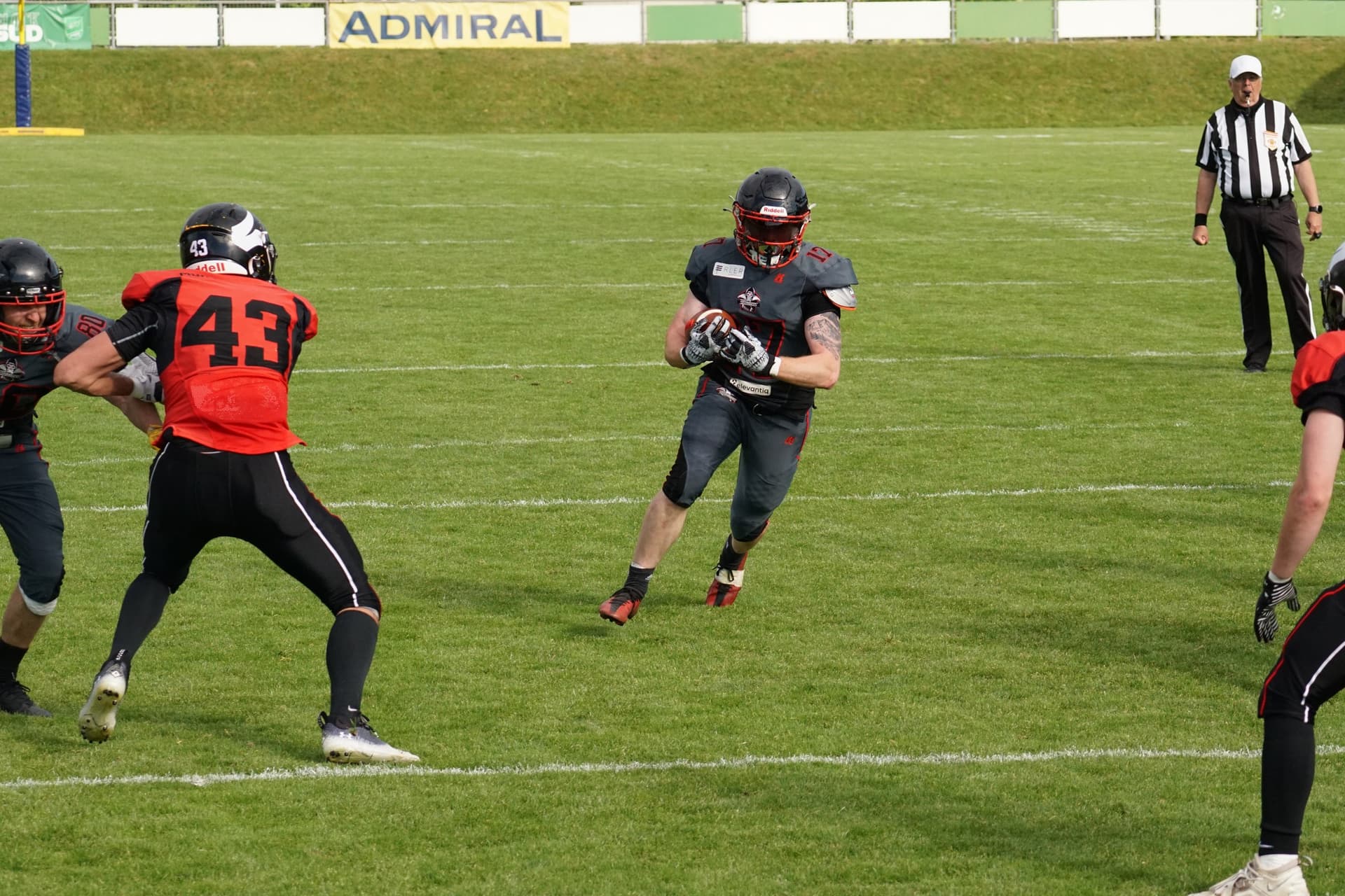 Run Game der Silverbacks gegen die SG Bulls & Hurricanes
